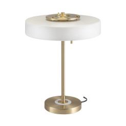 Lampa stołowa  biało - złota MT8872 white