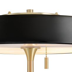 Lampa stołowa  czarno - złota MT8872 black
