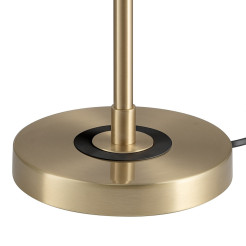 Lampa stołowa  czarno - złota MT8872 black