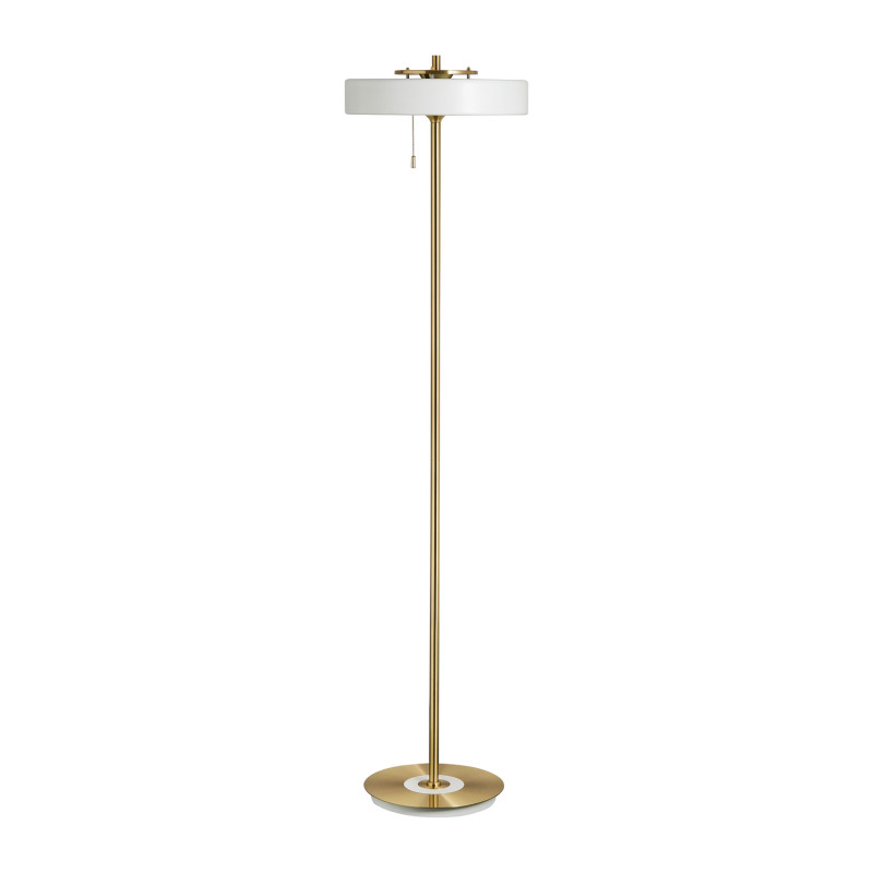 Lampa podłogowa  biało - złota 162 cm MF8872 white