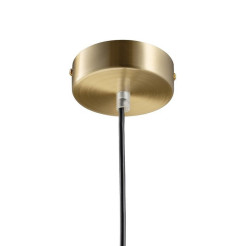 Lampa wisząca  czarno - złota 35 cm MP8872 black
