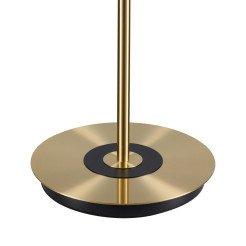 Lampa podłogowa  czarno - złota 162 cm MF8872 black
