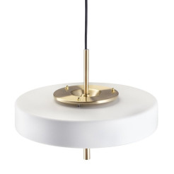 Lampa wisząca  biało - złota 35 cm MP8872 white