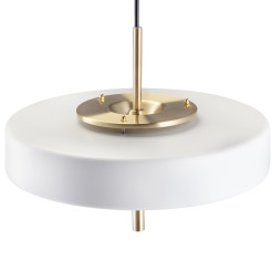 Lampa wisząca  biało - złota 35 cm MP8872 white