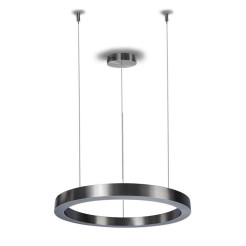Lampa wisząca  60 LED nikiel szczotkowany 60 cm ST-8848-60 NICKEL