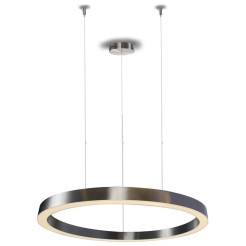 Lampa wisząca  80 LED nikiel szczotkowany 80 cm ST-8848-80 NICKEL