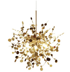 Lampa wisząca  złota 40 cm ST-1676 GOLD