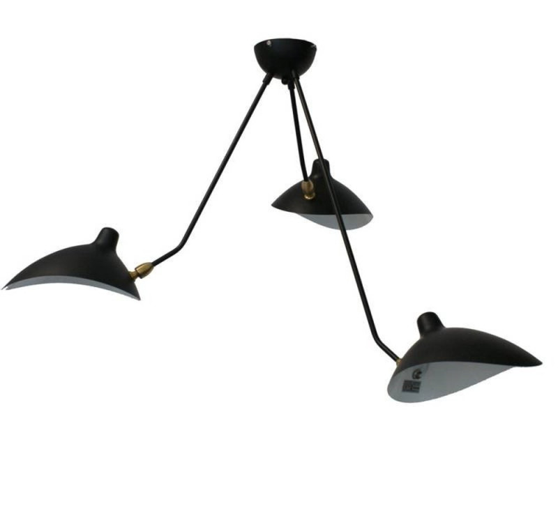Lampa wisząca -3P czarna P8703
