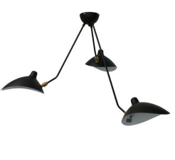 Lampa wisząca -3P czarna P8703