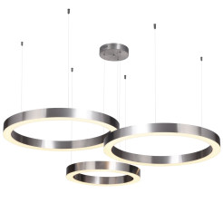 Lampa wisząca  40+60+80 LED mosiądz na 1 podsufitce ST-8848-40+60+80 brass