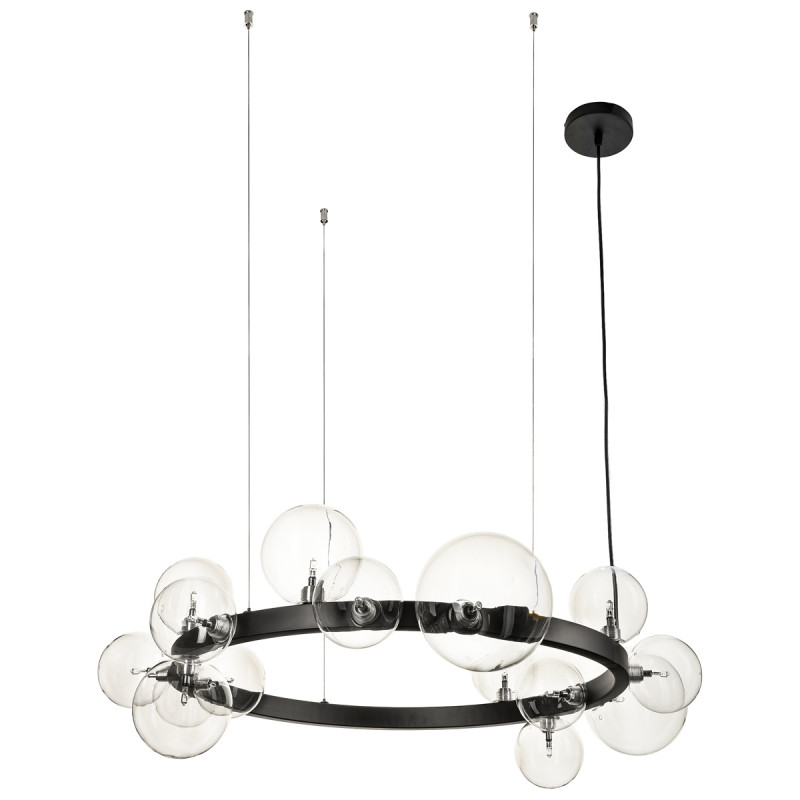 Lampa wisząca  czarna 85 cm XC111-850