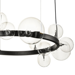 Lampa wisząca  czarna 85 cm XC111-850