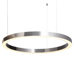 Lampa wisząca  120 LED nikiel szczotkowany 120 cm ST-8848-120 NICKEL