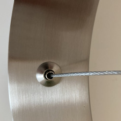 Lampa wisząca  120 LED nikiel szczotkowany 120 cm ST-8848-120 NICKEL
