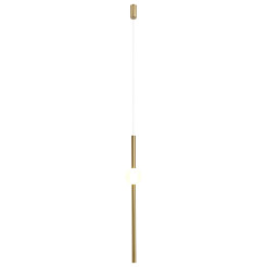 Lampa wisząca  LED 63 cm mosiądz ST-1689S