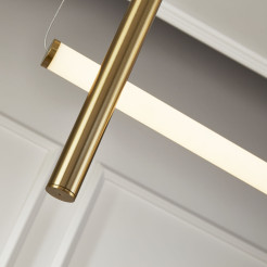 Lampa wisząca  L-4 LED mosiądz 110 cm ST-1691L-4