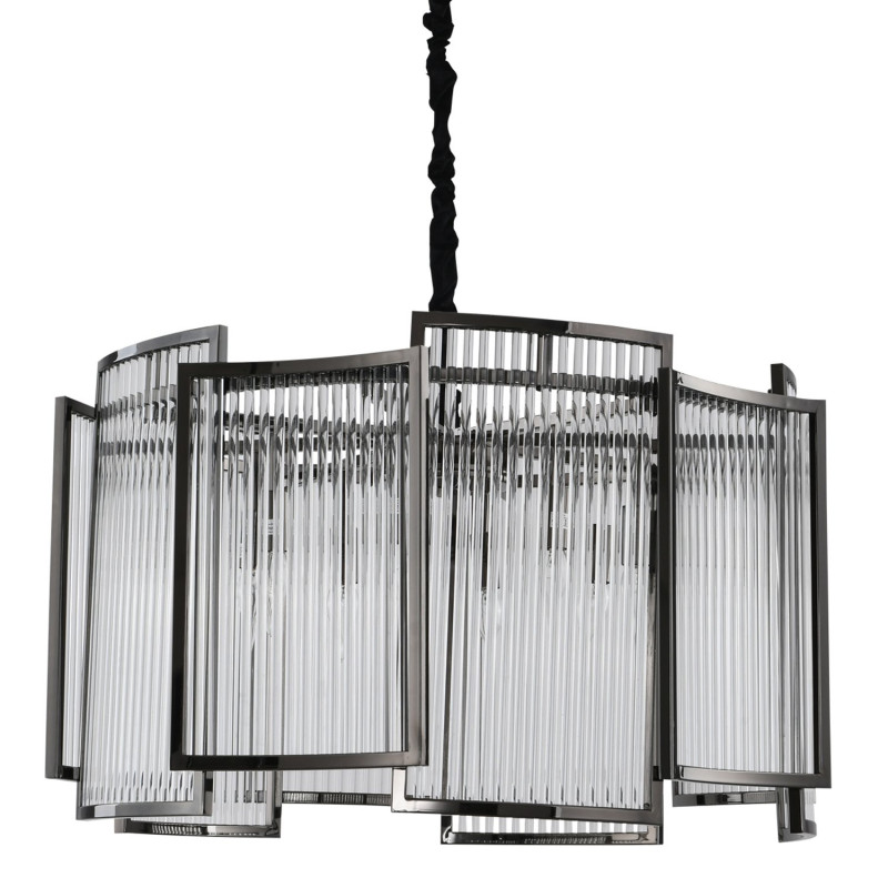 Lampa wisząca  czarna 80 cm MP0098 black