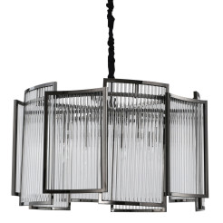 Lampa wisząca  czarna 80 cm MP0098 black