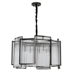 Lampa wisząca  czarna 80 cm MP0098 black