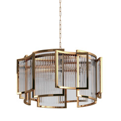 Lampa wisząca  złota 80 cm MP0098 gold