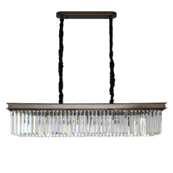 Lampa wisząca  SINGLE antracyt szczotkowany 100 cm MP0097A
