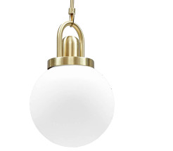 Lampa wisząca PEARL złota 20 cm MP0093