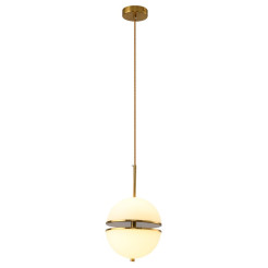 Lampa wisząca -1 LED złota 20 cm MP0094-1