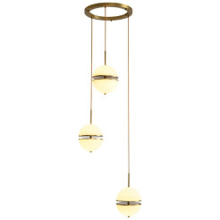 Lampa wisząca -3 LED złota 50 cm MP0094-3