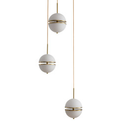 Lampa wisząca -3 LED złota 50 cm MP0094-3