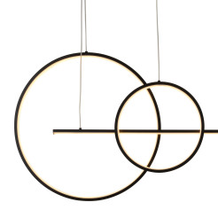 Lampa wisząca NEW AGE LED czarna 120 cm MP0082-L120