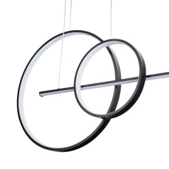 Lampa wisząca NEW AGE LED czarna 120 cm MP0082-L120