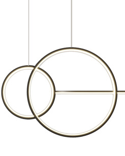 Lampa wisząca NEW AGE LED czarna 120 cm MP0082-L120