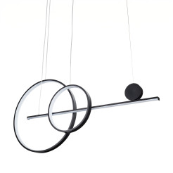 Lampa wisząca NEW AGE LED czarna 120 cm MP0082-L120