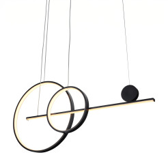 Lampa wisząca NEW AGE LED czarna 120 cm MP0082-L120
