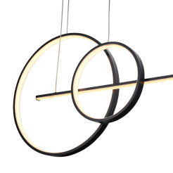 Lampa wisząca NEW AGE LED czarna 120 cm MP0082-L120