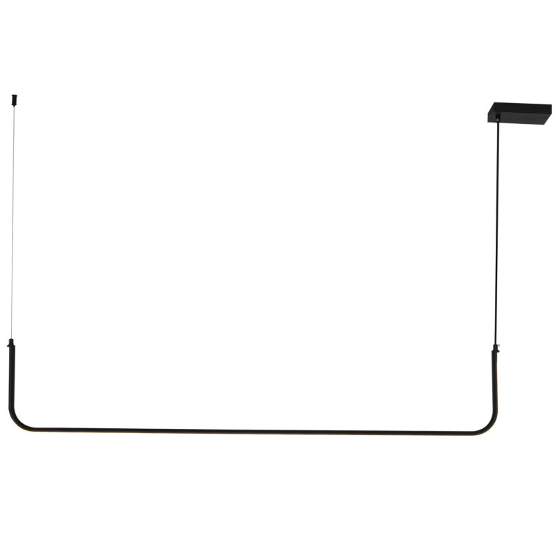 Lampa wisząca -1 LED czarna 120 cm MP0095-L120