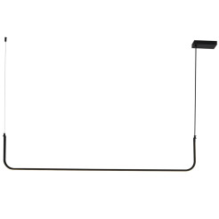 Lampa wisząca -1 LED czarna 120 cm MP0095-L120