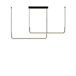 Lampa wisząca -1 LED czarna 120 cm MP0095-L120