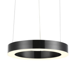Lampa wisząca  40 LED tytanowa 40 cm ST-8848-40 black