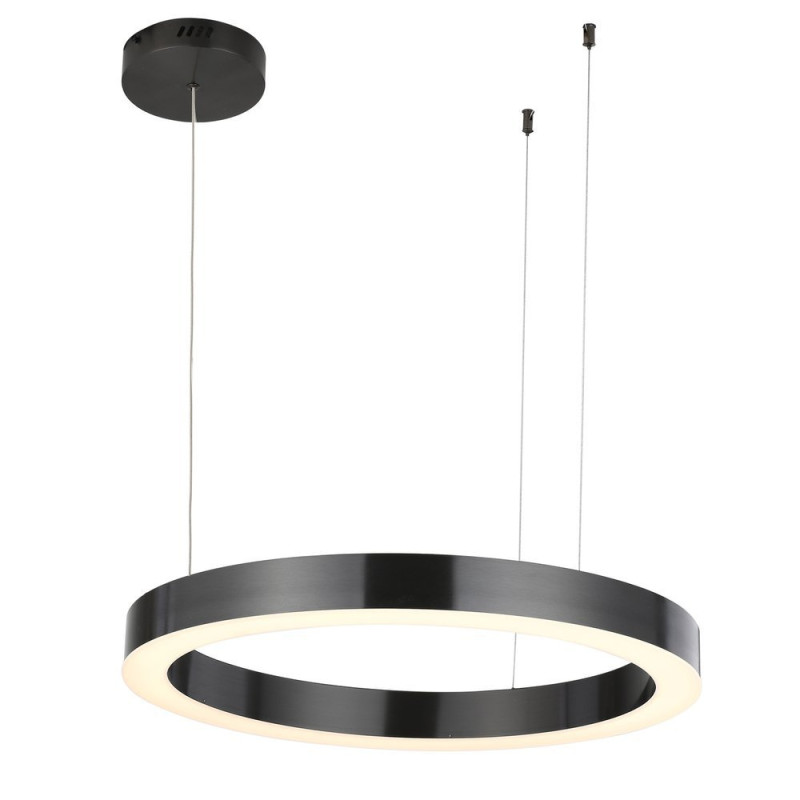 Lampa wisząca  60 LED tytanowy 60 cm ST-8848-60 black