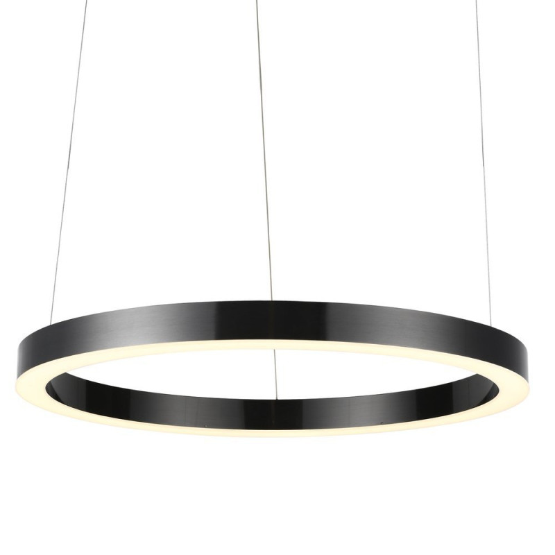 Lampa wisząca  80 LED tytanowy 80 cm ST-8848-80 black
