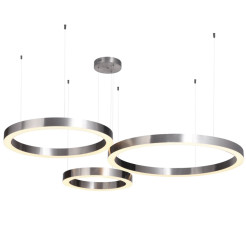 Lampa wisząca  80 LED tytanowy 80 cm ST-8848-80 black