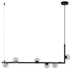 Lampa wisząca SIMPLY czarna 90 cm MP0096-6