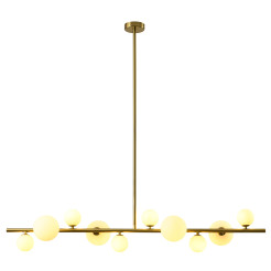 Lampa wisząca MILKY DROP złota 120 cm MP0097-10