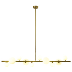 Lampa wisząca MILKY DROP złota 120 cm MP0097-10