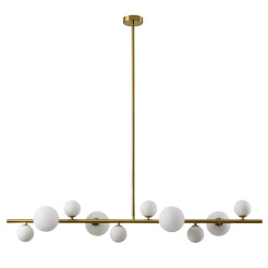 Lampa wisząca MILKY DROP złota 120 cm MP0097-10