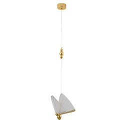 Lampa wisząca  1 LED złota 21 cm MP0090-1 gold