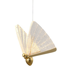 Lampa wisząca  1 LED złota 21 cm MP0090-1 gold