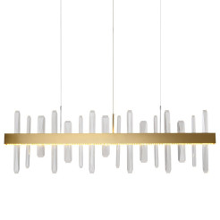 Lampa wisząca  LED złota 100 cm MP0099 gold