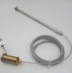 Lampa wisząca  LED złota 100 cm MP0099 gold